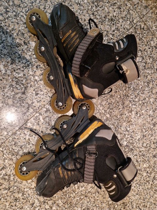 Patins em linha usadas