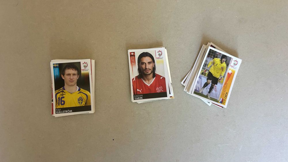 Cromos Panini Euro 2008