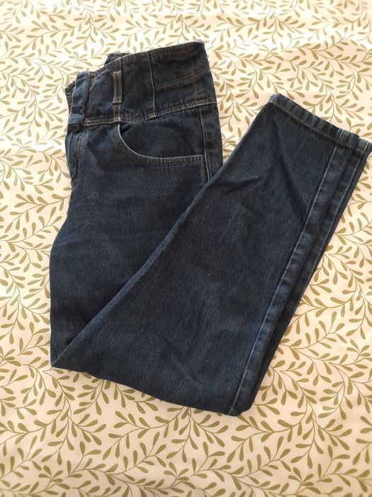 Calças de ganga estilo Mom