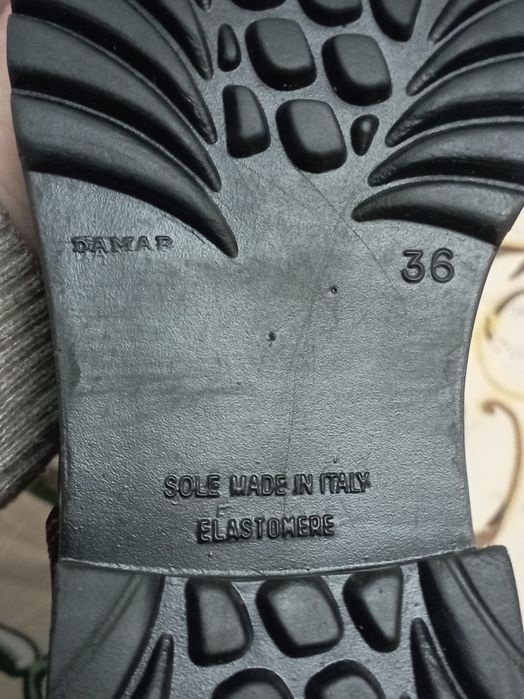 Чоботи теплі шкіряні Італія