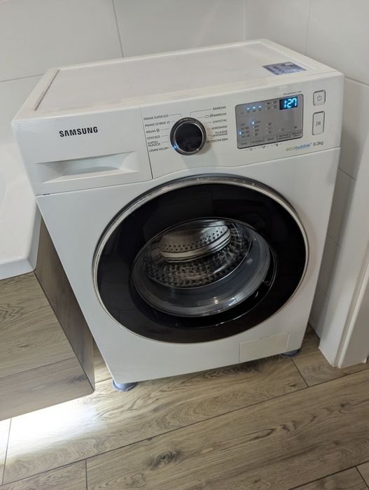 Pralka Samsung WW60J4263HW 6 kg, Eco Bubble