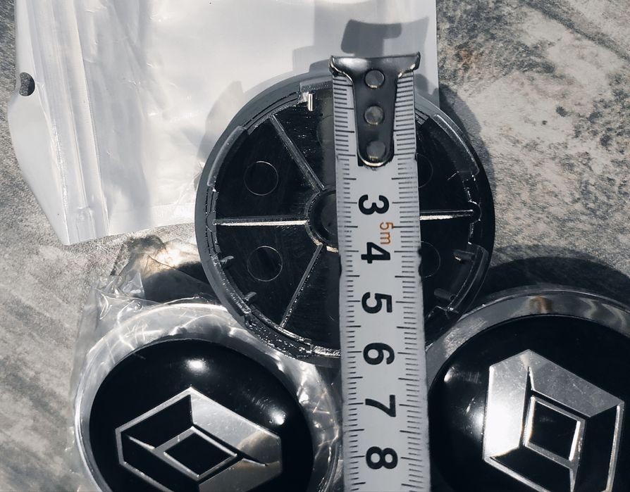 Ковпачки на диски Рено 52мм/ 60мм ( заглушки Renault)