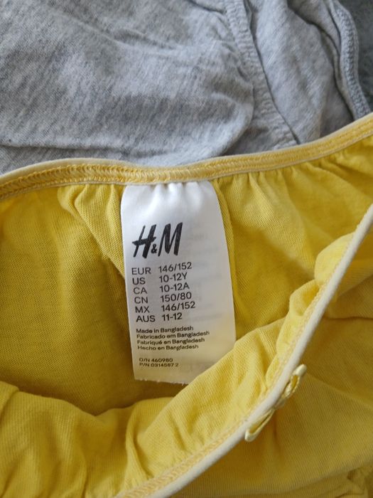 Majtki dziewczęce H&M 146/152 6 par