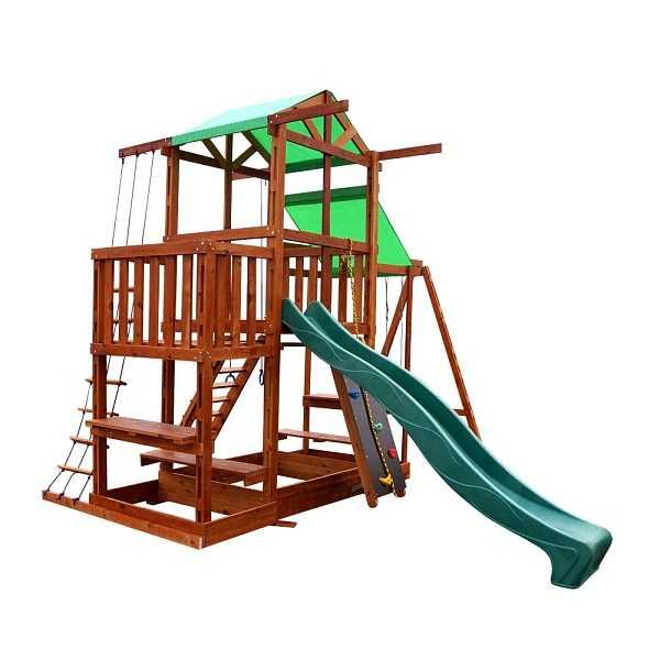 Дитячий ігровий комплекс для дачі Babyland-9 довжина 7 м