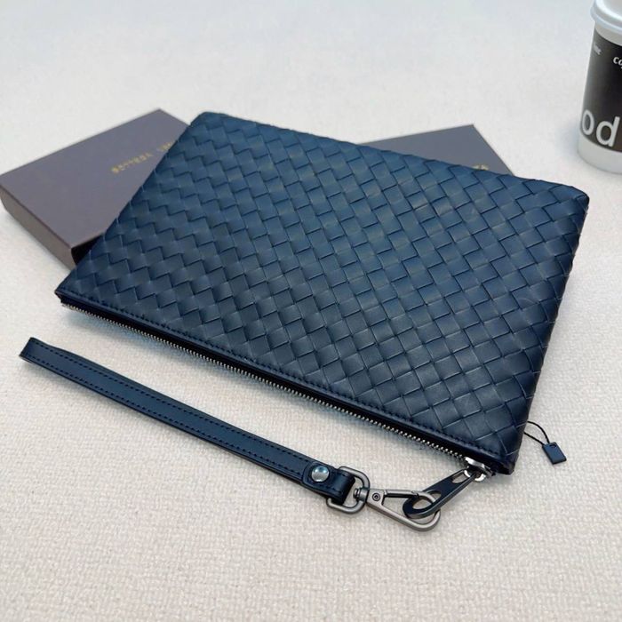Чоловіча шкіряна сумка клатч Bottega Veneta косметичка клатч мужской
