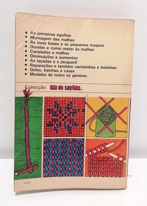 O Tricô em 10 Lições, de Madeleine Bainer