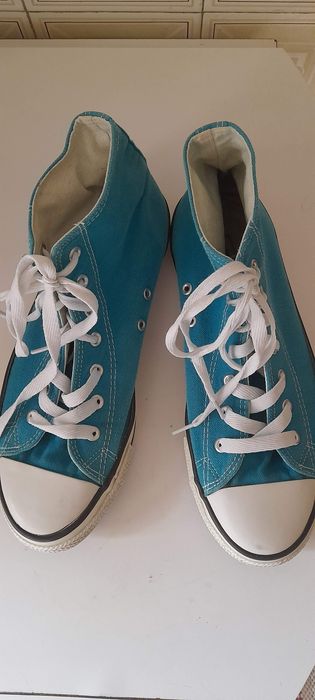 Ténis bota em algodão cor azul N.41 - ÚLTIMOS DIAS