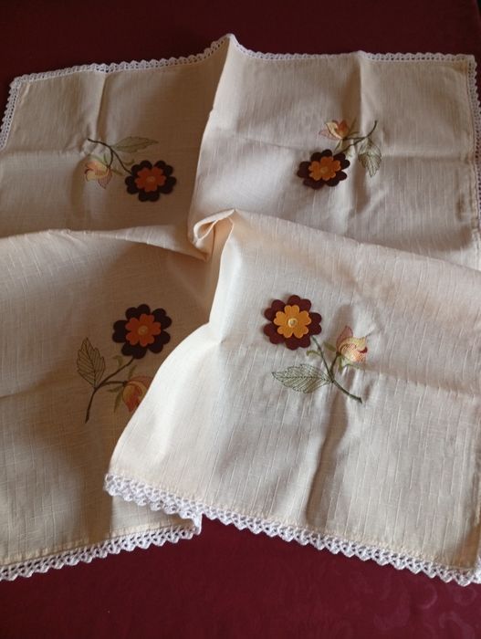 Toalha de chá decorativa