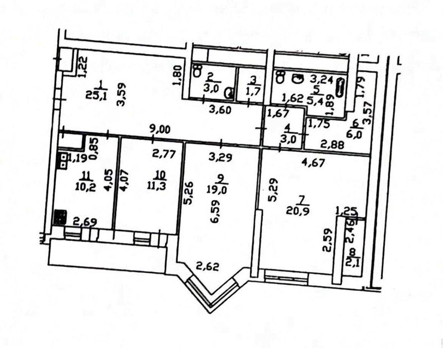 Продаж 3-к. з ремонтом 110м2, метро Печерська, вул. Коновальця_32_ЖК Митець