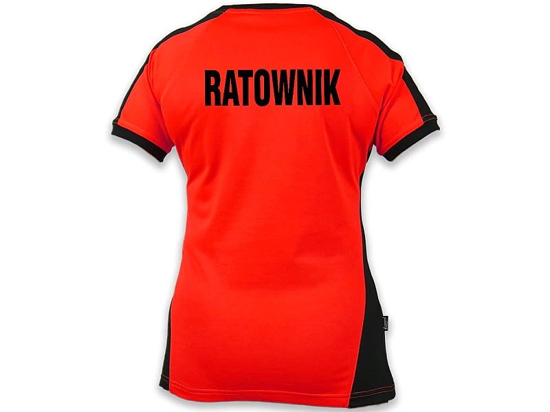 Koszulka RATOWNIK damska FLUO (S)
