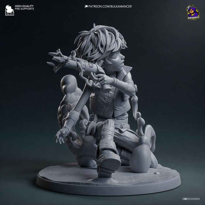 Isha | Arcane | Figurka | druk 3D z żywicy (12K)
