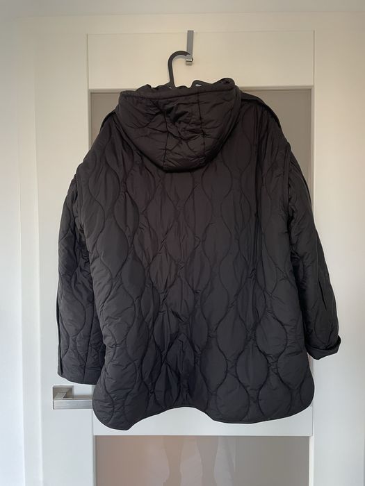 Pikowana kurtka Zara oversize jesienna damska idealny stan