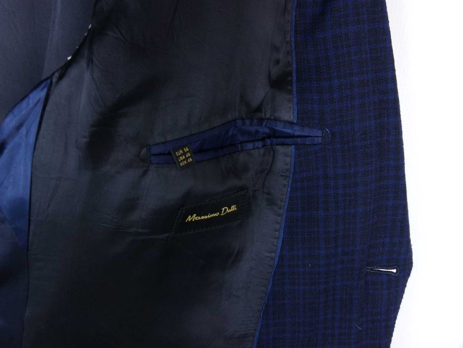 Massimo Dutti wełniana marynarka wełna 56 / L