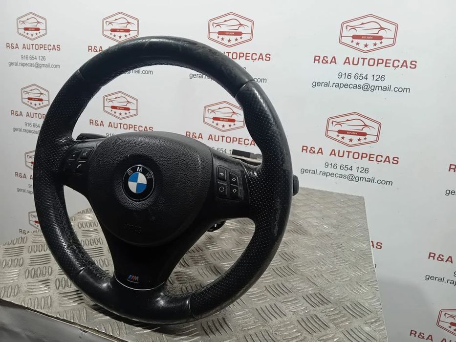 Volante com Airbag BMW PACK M SERIE 3 E90 E91 E92 SERIE 1 E81 E82 E87