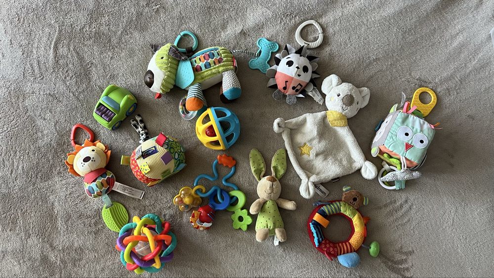 Іграшки, брязкальця skip-hop, playgro, nuby, tiny love