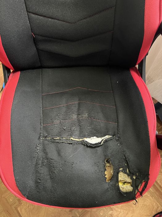 Крісло Special4You Riko Black/Red (E5234)