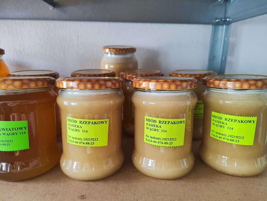 Miód z własnej pasieki
