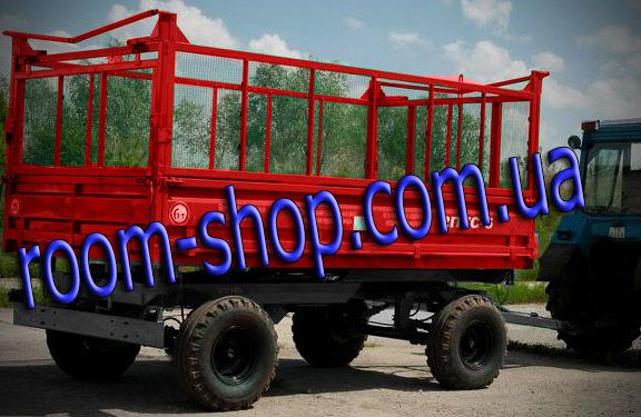 Прицепы тракторные, причіпи тракторні, самосвал, зерновоз, полуприцеп