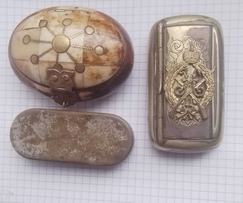 Латуная коробочки до 1932года