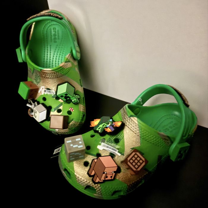 Crocs дитячі minecraft, marwell. hello kitti хелоу кітті,butterfly