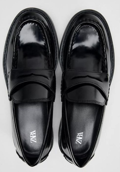 Туфлі лакові Zara, 42 , уствлка 27,3 см