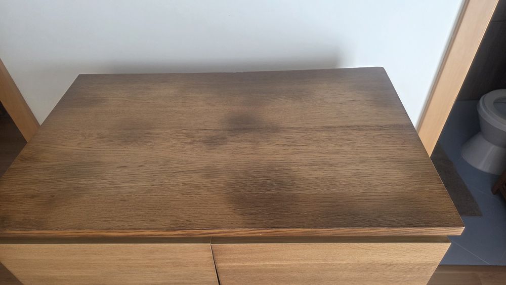 Comoda malm ikea carvalho