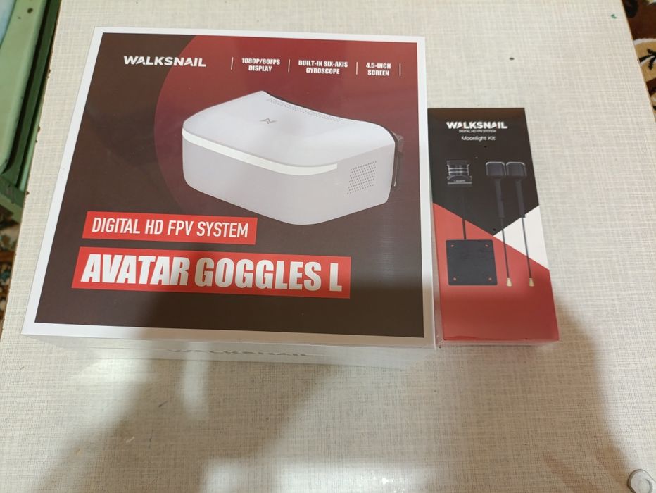 Цифровий FPV шолом Caddx Walksnail Avatar HD Goggles L