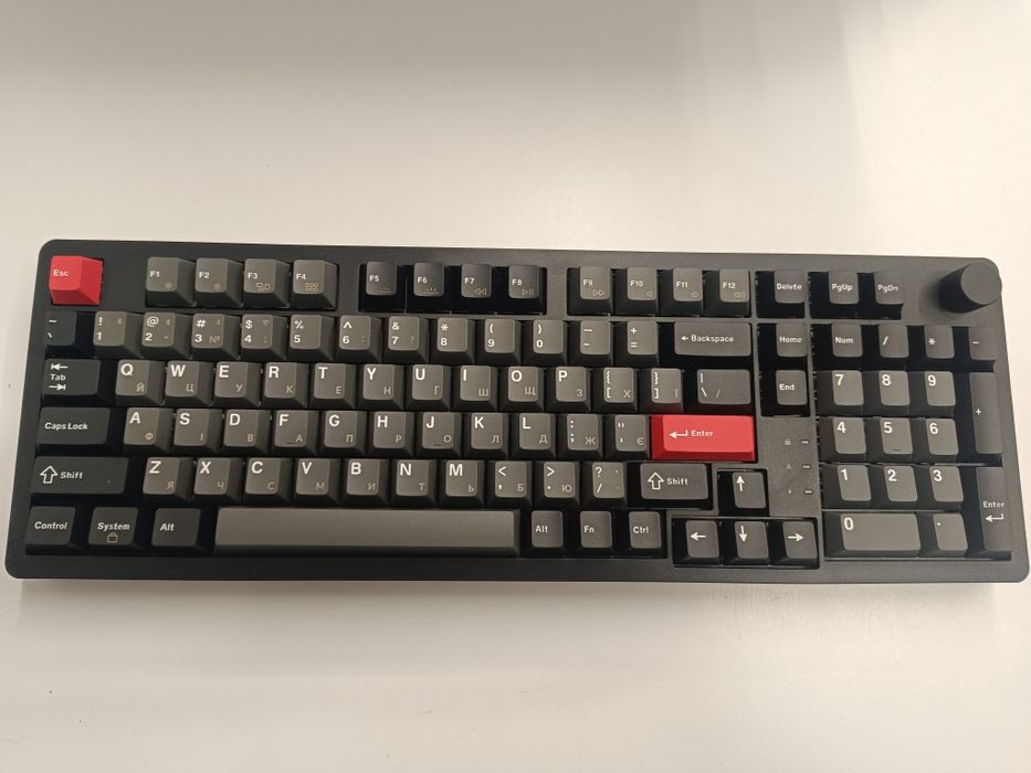 Клавіатура бездротова ігрова GamePro Asgard Drakkar Keychron Super Bla