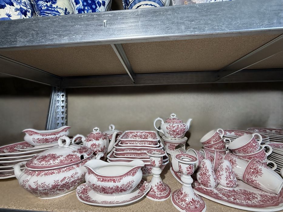 Вінтажний сервіз Vileroy&boch Fasan рожевий