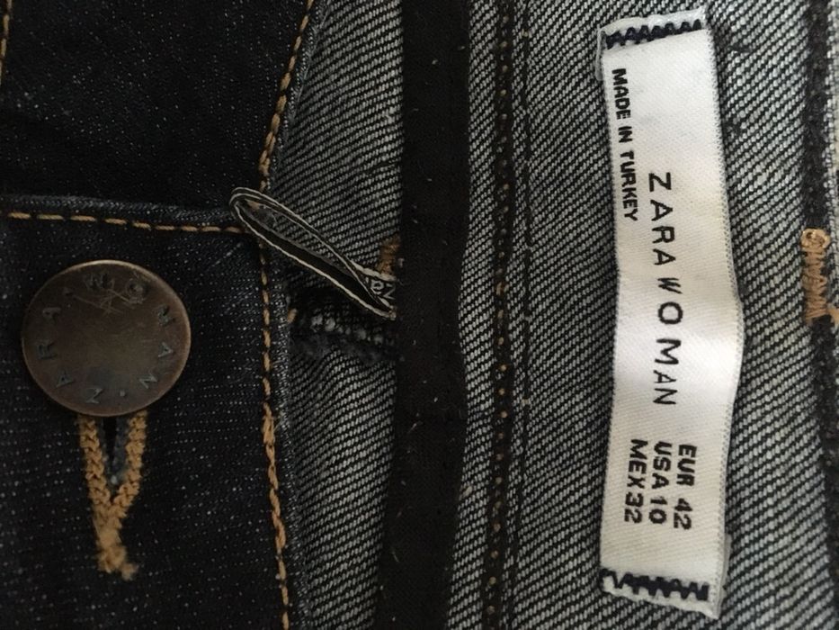 Jeansowa spódnica zara rozm. 40 42