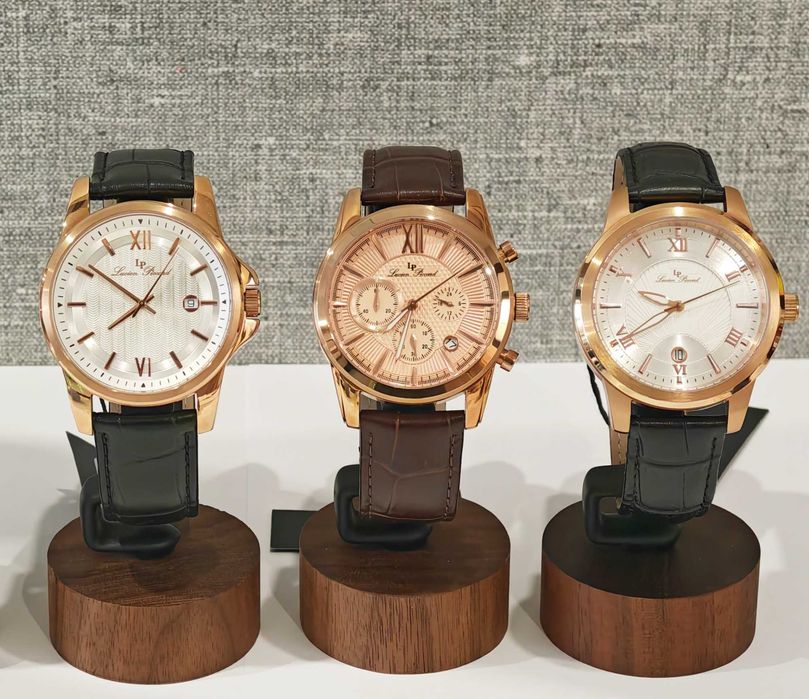 Чоловічий годинник Lucien Piccard LP-10048 Sapphitek 43 mm новий