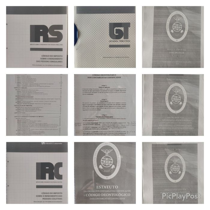 Livros e manuais curso OCC