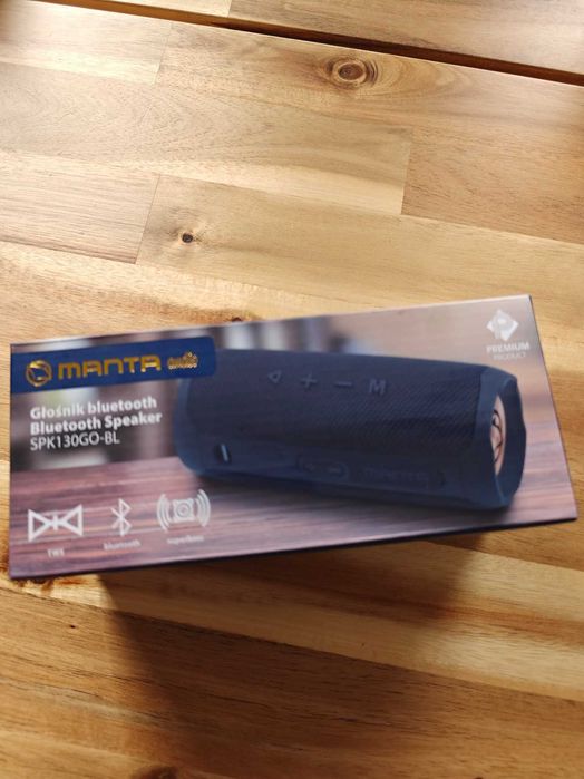 Głośnik mobilny MANTA SPK130GO Radio FM Niebieski