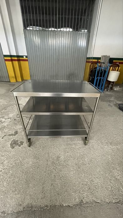 IKEA FLYTTA – Carrinho de Cozinha em Inox – 50€