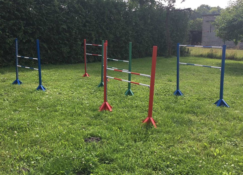 Ogrodowa przeszkoda jeździecka, hobby horse dla  dzieci