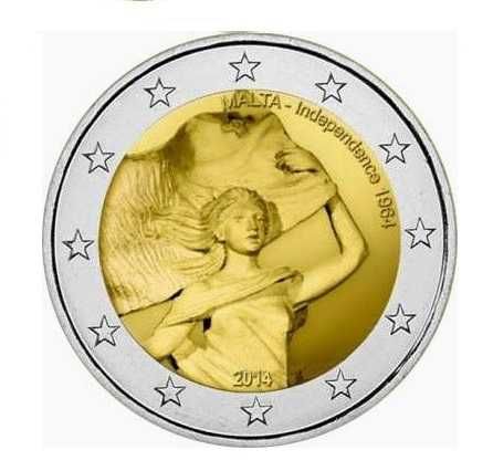 Malta moedas Comemorativas 2 euros ou 2,00 UNC