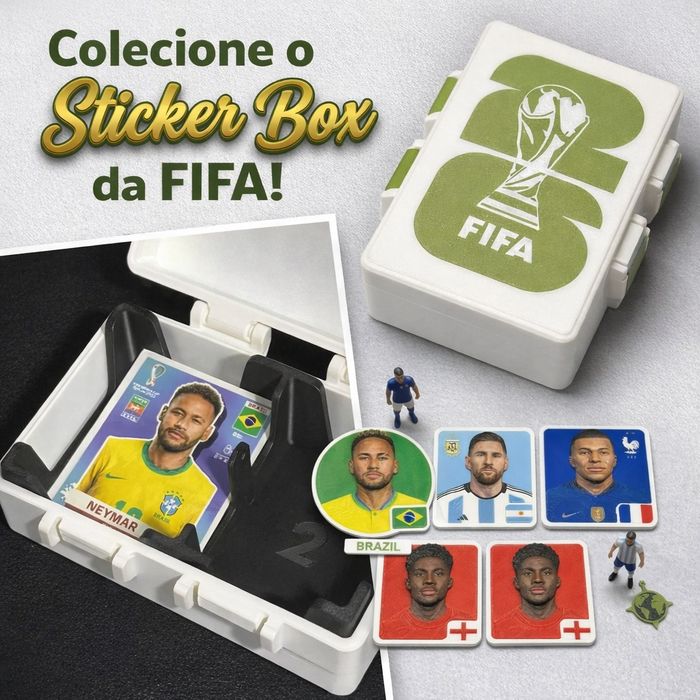 Caixa Cromos Mundial