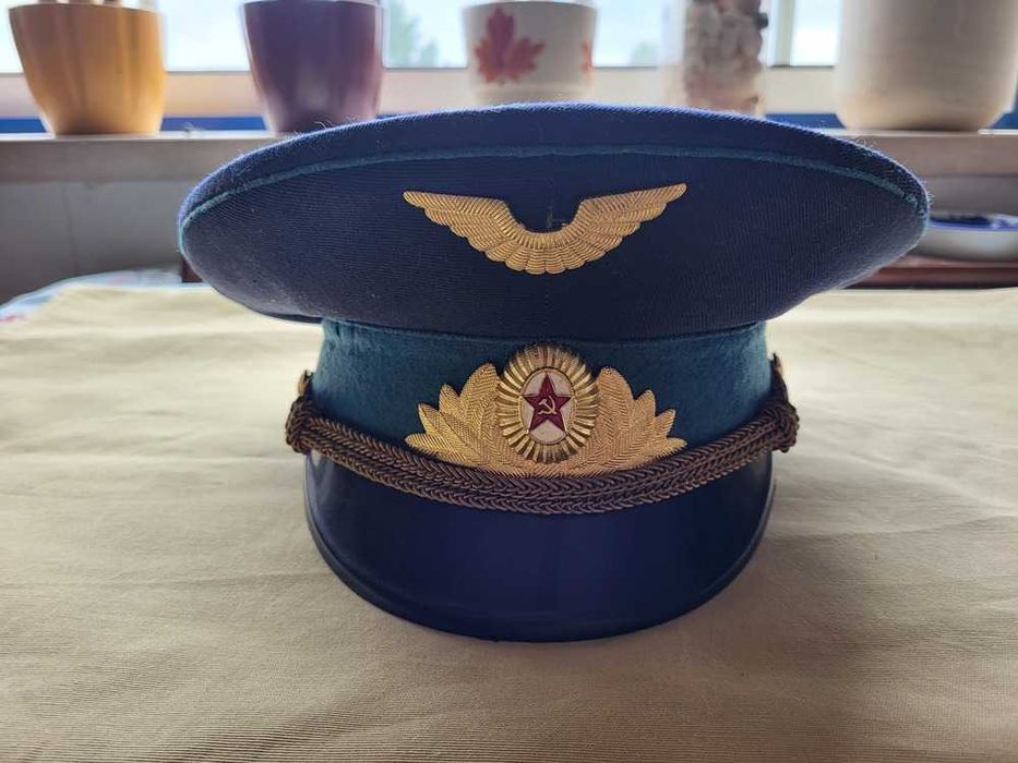 Chapéu de Oficial Força Aérea Soviética
