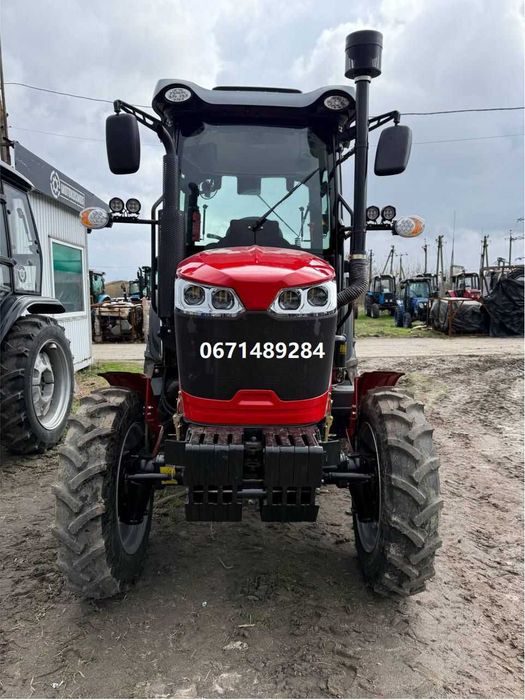 Мінітрактор з кабіною СКАУТ ТЕ-504С кондіціонер доставка під двір