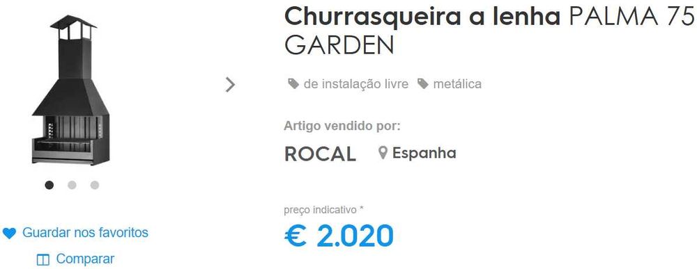 Churrasqueira INOX Rocal