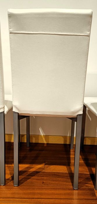 Cadeiras cozinha, cor branco