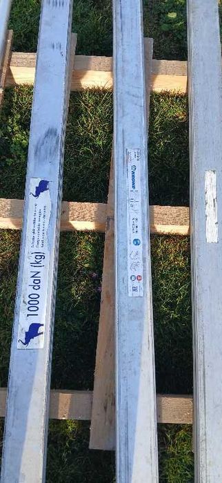 Belki zabezpieczające, rozporowe doppelstock Krone, Lamberet , Schmitz