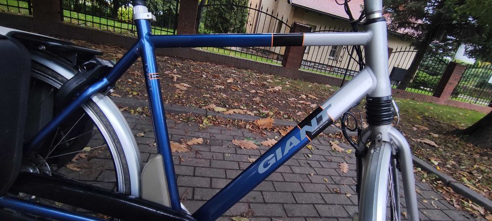 Rower elektryczny Giant Twist Go Hybrid / 2 Baterie / Ładowarka /Nexus