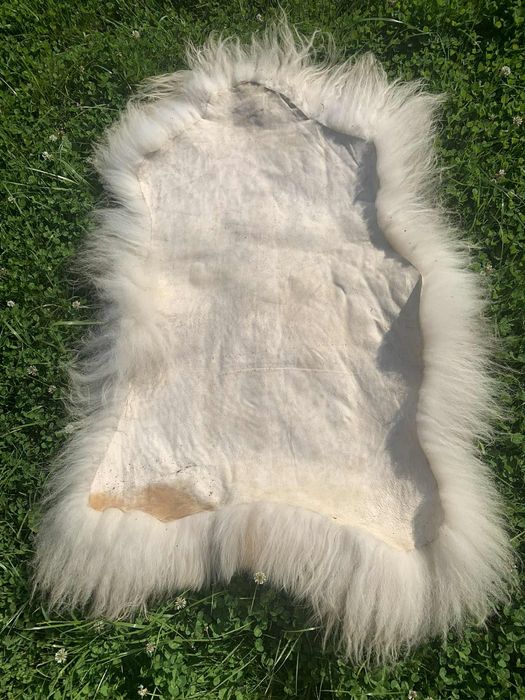 Skora owcza futro dywanik chodnik