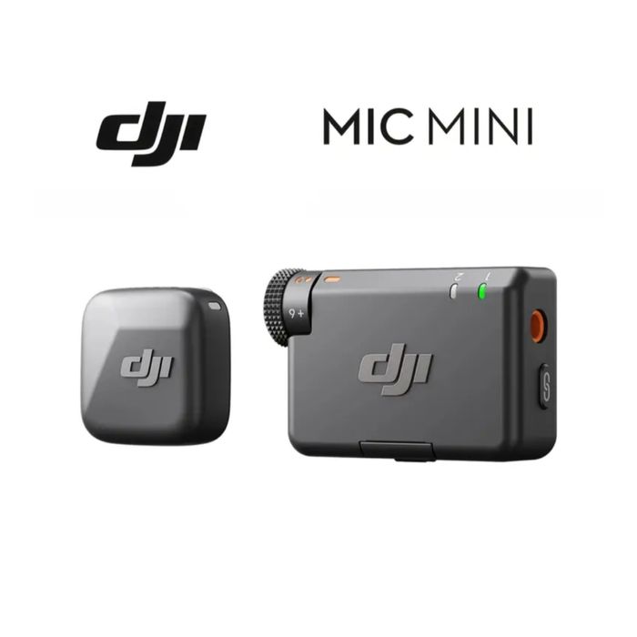 DJI mic mini мікрофон петличний + приймач радіосистема