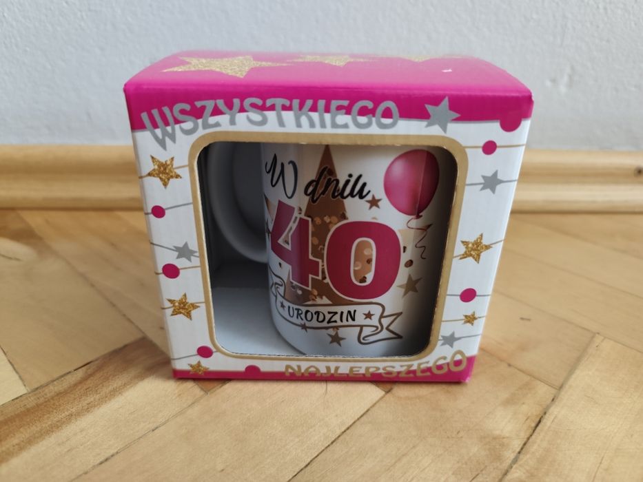 Kubek - Najlepszego w dniu 40 urodzin