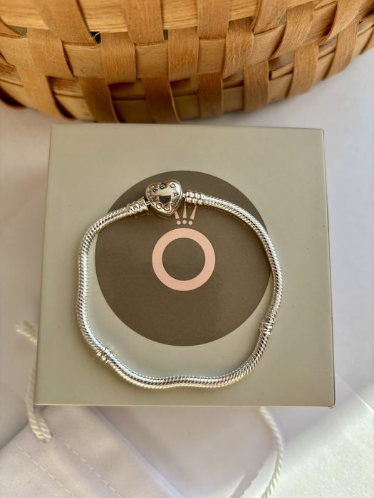 Bransoletka PANDORA 20 cm S925 +pudełko+certyfikat Nowa wyprzedaż