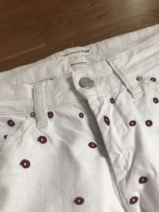 Isabel Marant jeansy 36 niski stan biodrówki