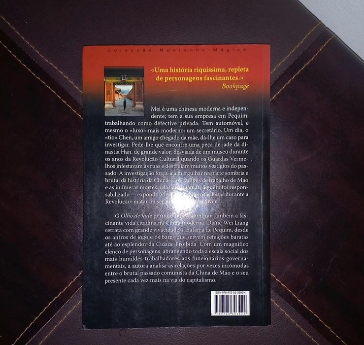 Livro "O olho de Jade"