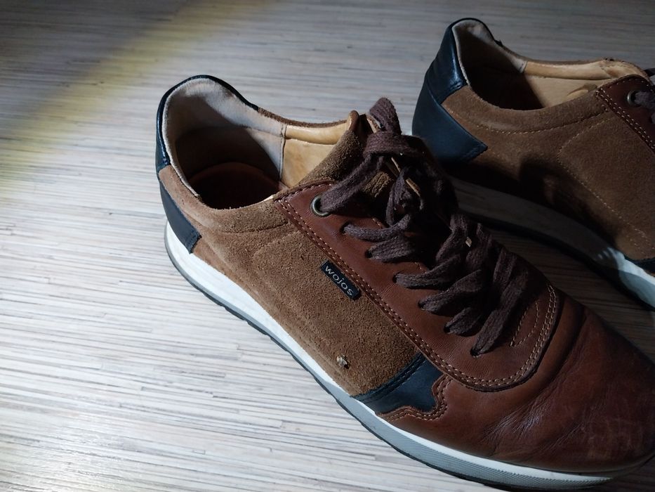 Wojas uniwersalne brązowe sneakersy roz.41